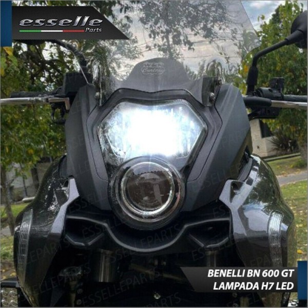 Lampada H7 - ULTRA COMPATTA - 3000 LUMEN Abbagliante per BENELLI BN 600 2017-2018 GT
