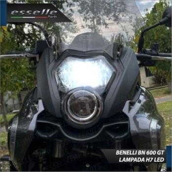 Lampada H7 - ULTRA COMPATTA - 3000 LUMEN Abbagliante per BENELLI BN 600 2017-2018 GT
