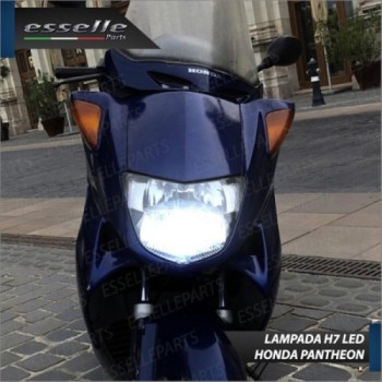 Lampada Singola Abbagliante LED H7 3000 Lumen per HONDA Pantheon 125 1998-2002