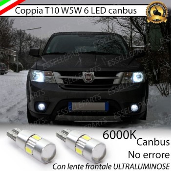 Fiat freemont luci di posizione led canbus 6000k