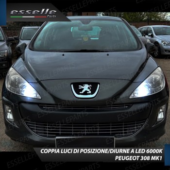 Luci DIURNE 15 LED BAY15D P21/5W PEUGEOT 308 308 CC DRL Luci DIURNE 15 LED BAY15D P21/5W PEUGEOT 308 308 CC DRL