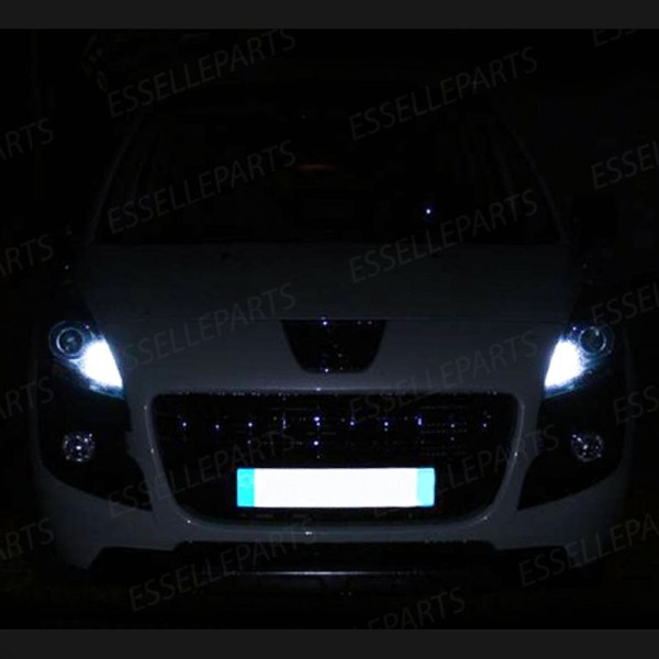 Coppia luci posizione T10 W5W 5 LED canbus 6000K Peugeot 5008 Pre-Restyling