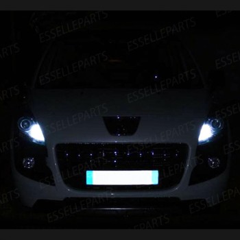 Coppia luci posizione T10 W5W 5 LED canbus 6000K Peugeot 5008 Pre-Restyling