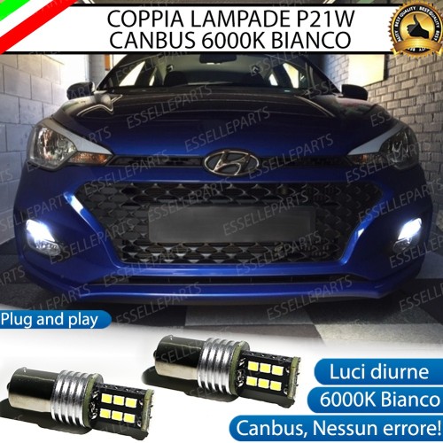Luci Posizione/Diurne 15 LED BA15S P21W Hyundai I20 II