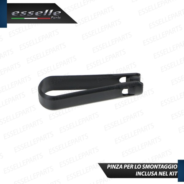 Kit 20 X Cover Copribulloni NERO LUCIDO - DIAMETRO 17MM -