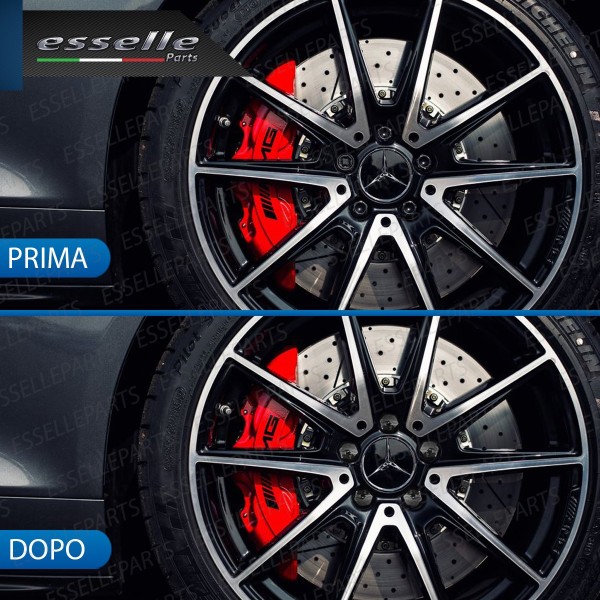 Kit 20 X Cover Copribulloni NERO LUCIDO - DIAMETRO 17MM -