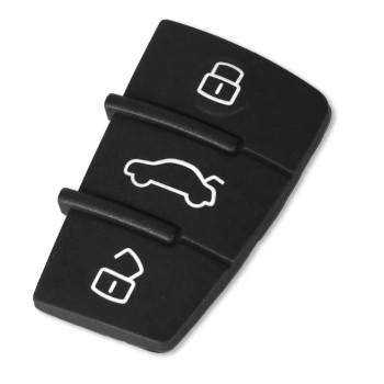 Gomma di Ricambio per Pulsanti chiave AUDI A3 (8P) (8PA) RESTYLING