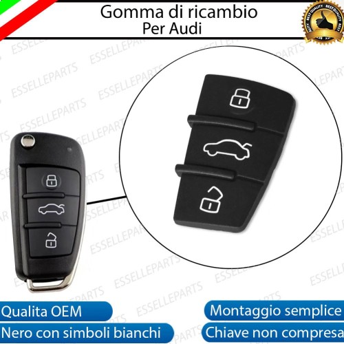 Gomma di Ricambio per Pulsanti chiave AUDI A6 (C6) (C6) AVANT