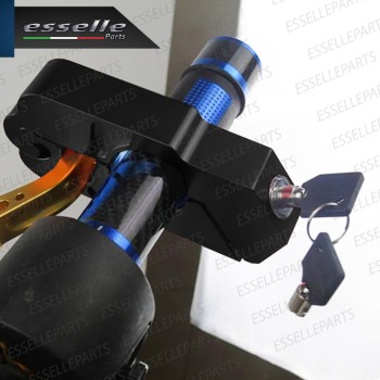 Antifurto Blocca Leva Freno in Metallo NERO per Kymco