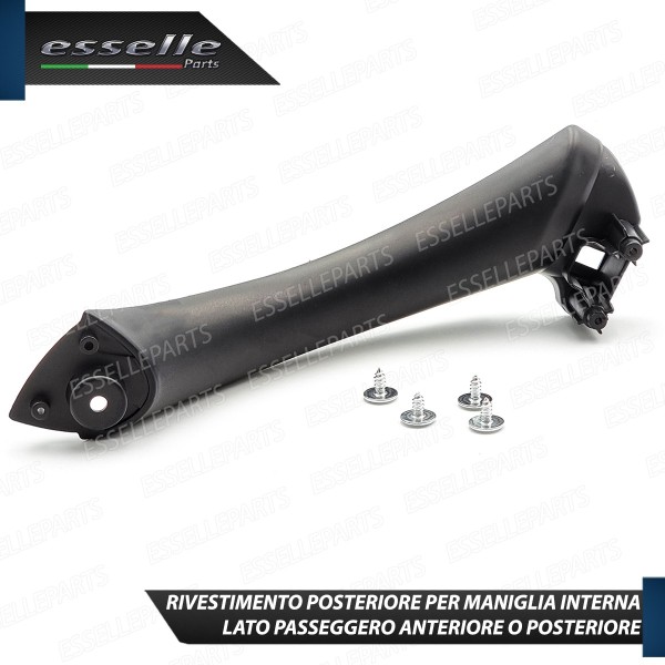 Maniglia Interna Lato Passeggero Soft Touch Nero Bmw Serie 3 E90 E91 E92 E93