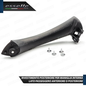 Maniglia Interna Lato Passeggero Soft Touch Nero Bmw Serie 3 E90 E91 E92 E93 Maniglia Interna Lato Passeggero Soft Touch Nero Bmw Serie 3 E90 E91 E92 E93