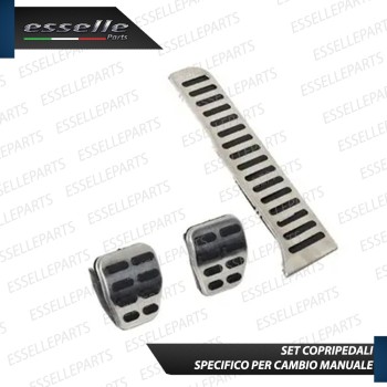 Set Copripedali Pedaliera per Cambio Manuale Audi Q3 8U Restyling