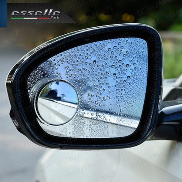 Coppia Specchi ausiliari Angolo Cieco Regolabili a 360° per Specchietti esterni