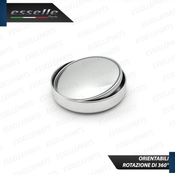 Coppia Specchi ausiliari Angolo Cieco Regolabili a 360° per Specchietti esterni Coppia Specchi ausiliari Angolo Cieco Regolabili a 360° per Specchietti esterni