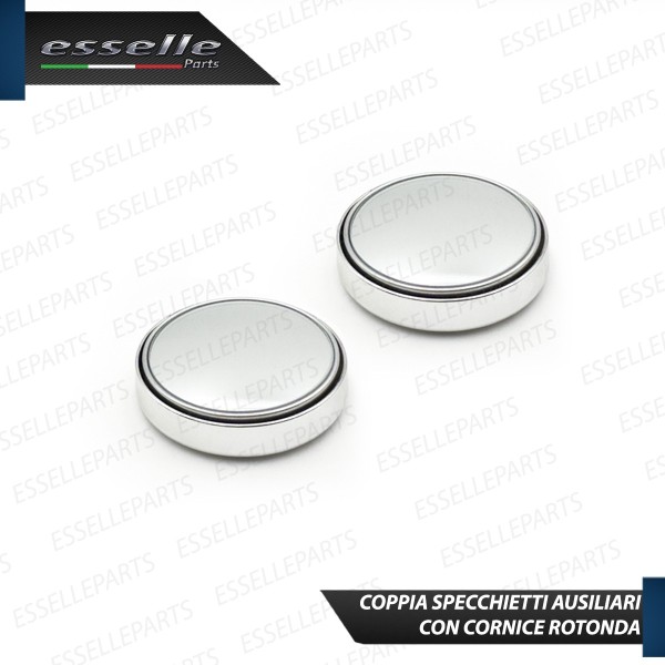 Coppia Specchi ausiliari Angolo Cieco Regolabili a 360° per Specchietti esterni
