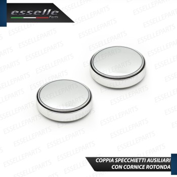 Coppia Specchi ausiliari Angolo Cieco Regolabili a 360° per Specchietti esterni Coppia Specchi ausiliari Angolo Cieco Regolabili a 360° per Specchietti esterni