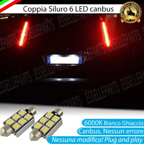 Luci targa 5 LED Canbus