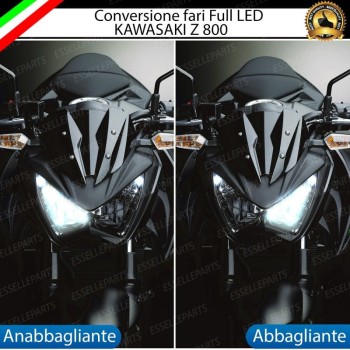 Conversione Fari Full LED per Kawasaki Z 800 6000 Lumen Ultracompatte