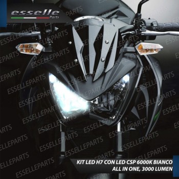 Conversione Fari Full LED per Kawasaki Z 800 6000 Lumen Ultracompatte