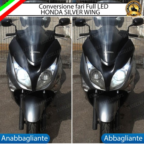 Conversione Fari Full LED per HONDA SW T 400 (2009-2016) Lampade 6000K Bianco Ghiaccio