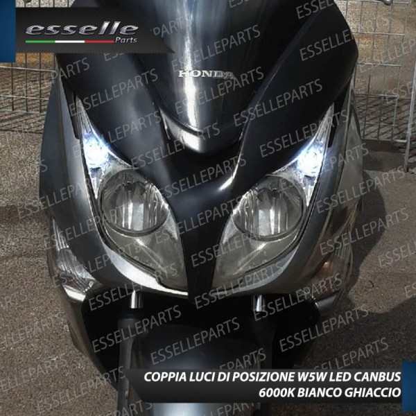 Conversione Fari Full LED per HONDA SW T 400 (2009-2016) Lampade 6000K Bianco Ghiaccio