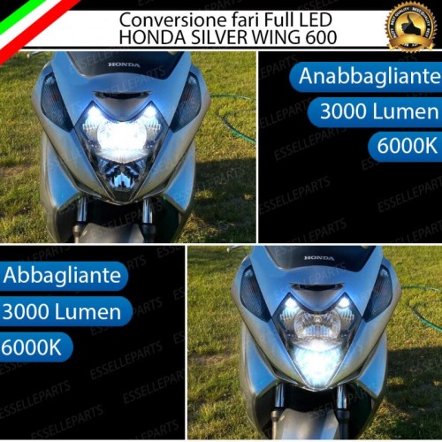 Conversione Fari Full LED ULTRA COMPATTA per HONDA Silver Wing 600 2001-2005