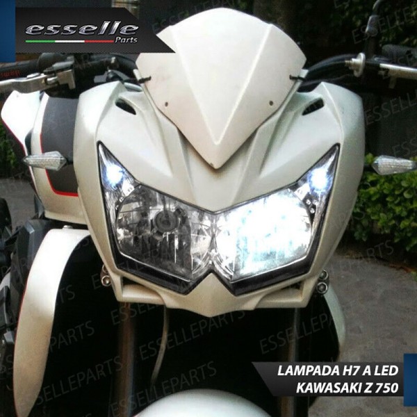 Conversione Fari Full LED ULTRA COMPATTA per KAWASAKI Z 750 2007-2014 ABS