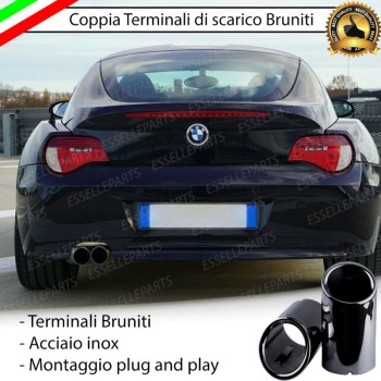 Terminali di Scarico Nero Brunito Inox per Z4 (E85 E86)