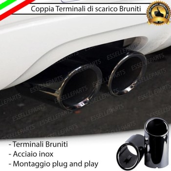 Terminali di Scarico Nero Brunito Inox per Serie 3 (F30 F31)