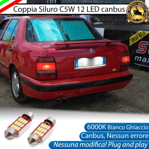 Luci Targa 12 LED Canbus 6000K per Lancia Thema I