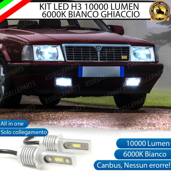 Kit Full LED H3 10000 Lumen Fendinebbia Lancia Thema I