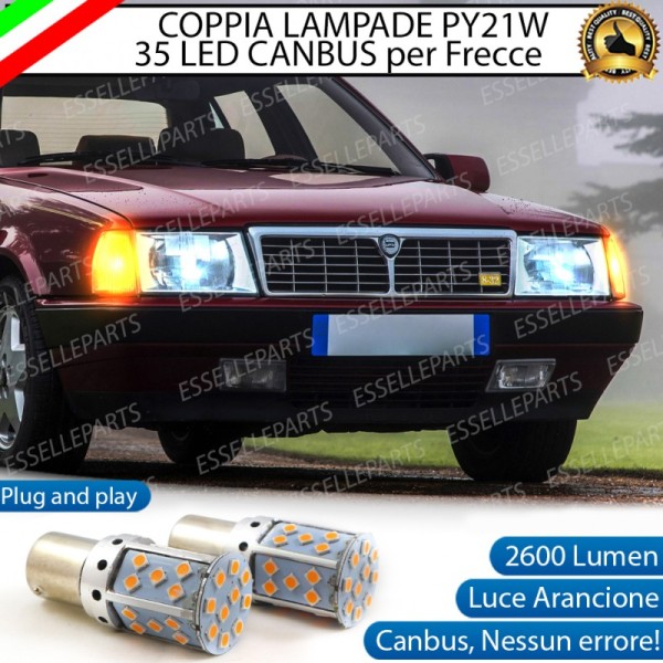 Coppia Frecce Anteriori PY21W 35 LED Canbus Lancia Thema I