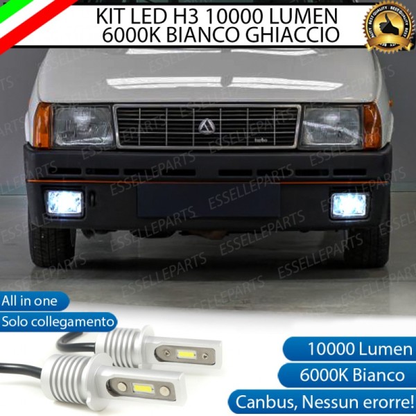 Kit Full LED H3 10000 Lumen Fendinebbia Lancia Y10