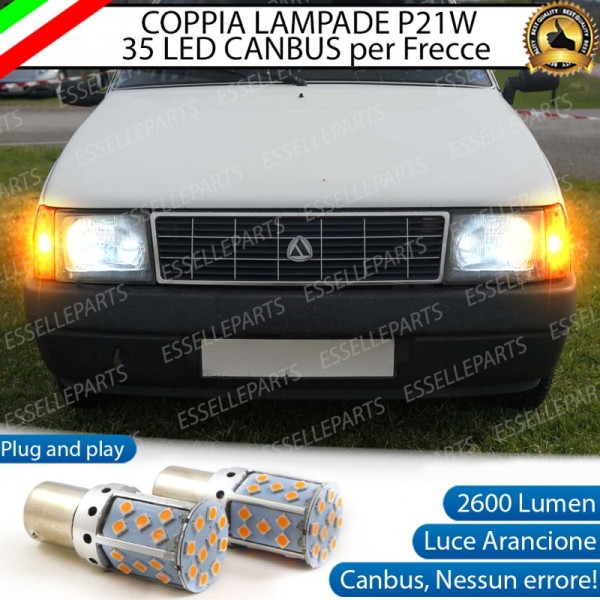 Coppia Frecce Anteriori P21W 35 LED Canbus Lancia Y10