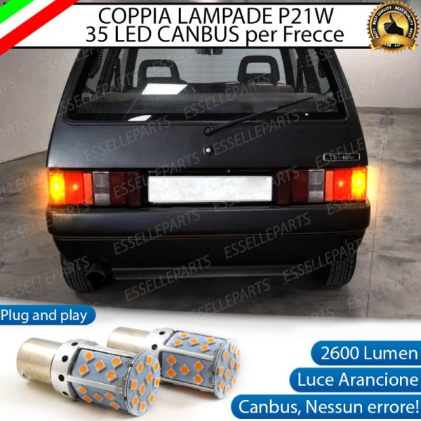 Coppia Frecce Posteriori P21W 35 LED Canbus Lancia Y10