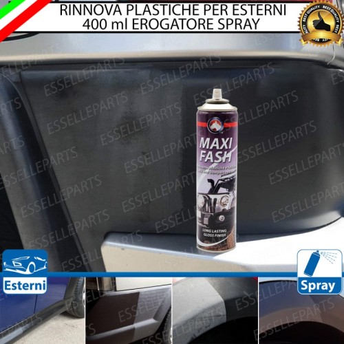 Rinnova Plastiche Esterne Plastica Paraurti Calandra Passaruote Fascioni 400 ml