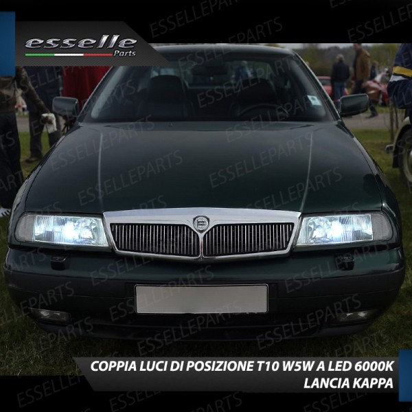 Luci posizione T10 W5W 5 LED Canbus Lancia Kappa