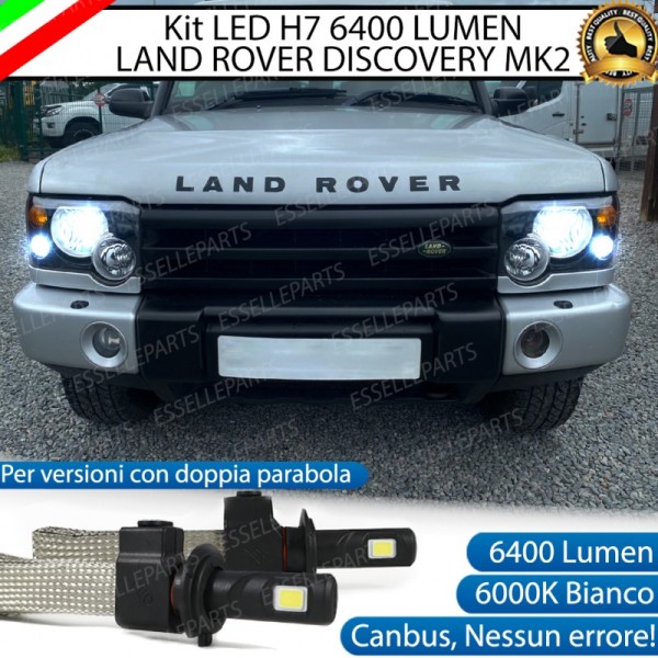 Kit Full LED H7 6400 Lumen 6000K bianco ANABBAGLIANTI Land Rover Discovery MK2