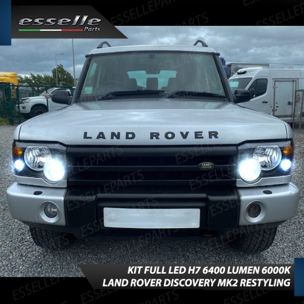 Kit Full LED H7 6400 Lumen 6000K bianco ABBAGLIANTI Land Rover Discovery MK2