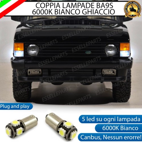 Luci posizione BA9S 5 LED Range Rover I