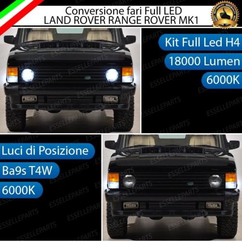Conversione Fari Full LED 6000k canbus Range Rover 1