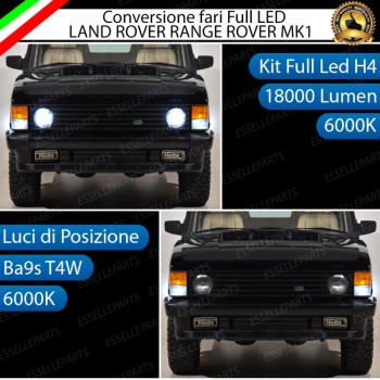 Conversione Fari Full LED 6000k canbus Range Rover 1