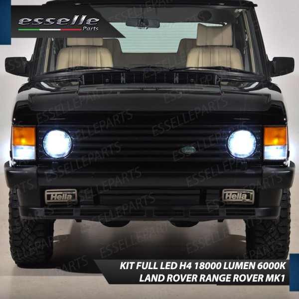 Conversione Fari Full LED 6000k canbus Range Rover 1