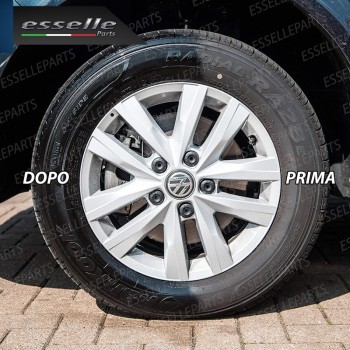 Nero Gomme Spray Lucida Pneumatici Nero Intenso Super Brillante Duraturo da 400 ml