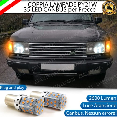 Coppia Frecce Anteriori PY21W 35 LED Canbus Range Rover II