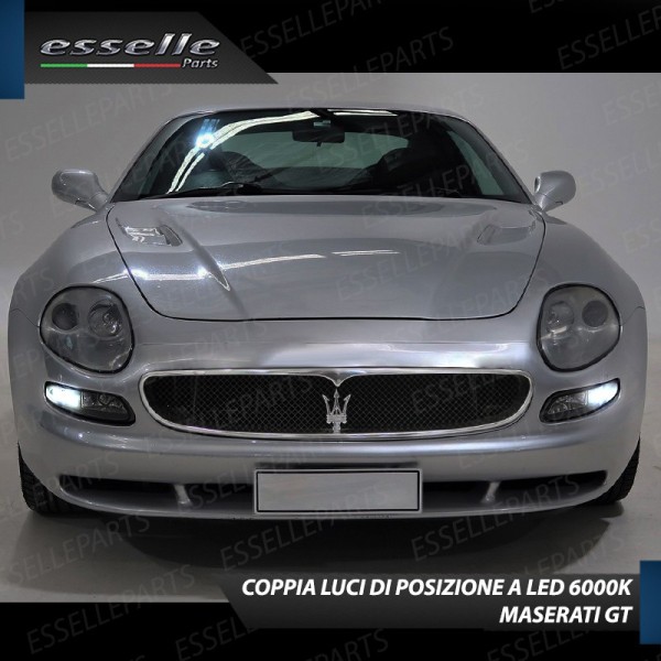 Lampade T10 W5W Canbus 6 LED no error luci posizione Maserati GT
