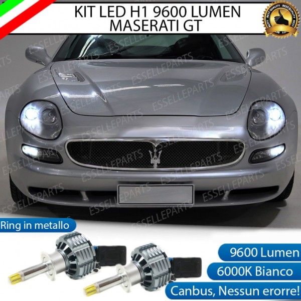 Kit Full LED coppia H1 9600 LUMEN Anabbaglianti Maserati GT