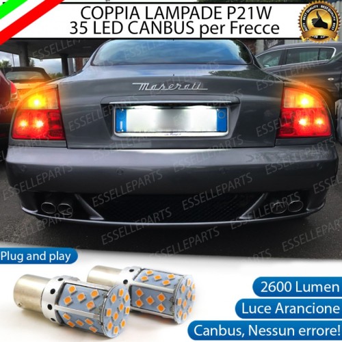 Coppia Frecce Posteriori P21W 35 LED Canbus Maserati GT