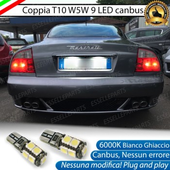 Luci targa 9 LED Canbus