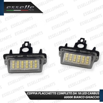 Placchette Luci targa 18 LED Canbus Mazda 2 HYBRID